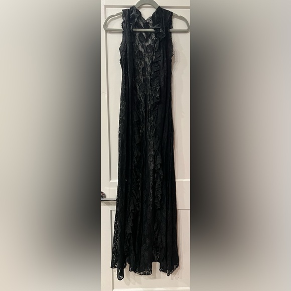 Lace hollywood robe 1920s - Picture 3 of 4